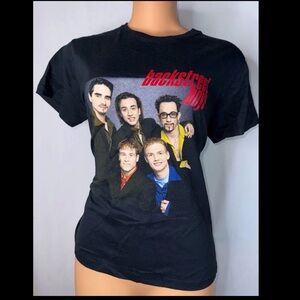 Backstreet Boys Black Graphic T-Shirt